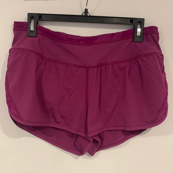 lululemon athletica Pants - Lululemon purple shorts size 8. 2 inch inseam.